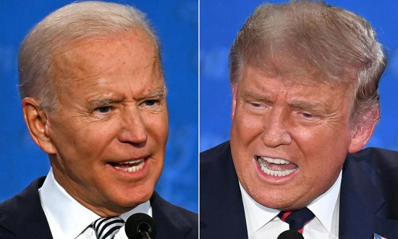 Les propos de Trump sur l'élection sont « scandaleux », réagit l’équipe de Joe Biden
