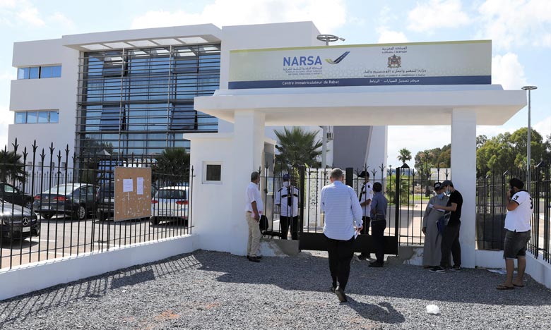 NARSA: suspension des services des centres d’immatriculation de Rabat, Témara et Inezgane