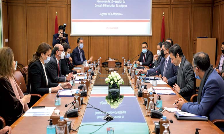 Le Conseil d’orientation stratégique MCA-Morocco dresse le bilan d’exécution du programme de coopération objet du «Compact II»