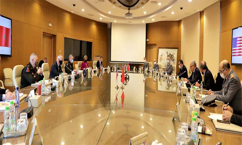 En exécution des Hautes Instructions Royales, le Comité consultatif de défense maroco-américain tient sa 11e réunion à Rabat