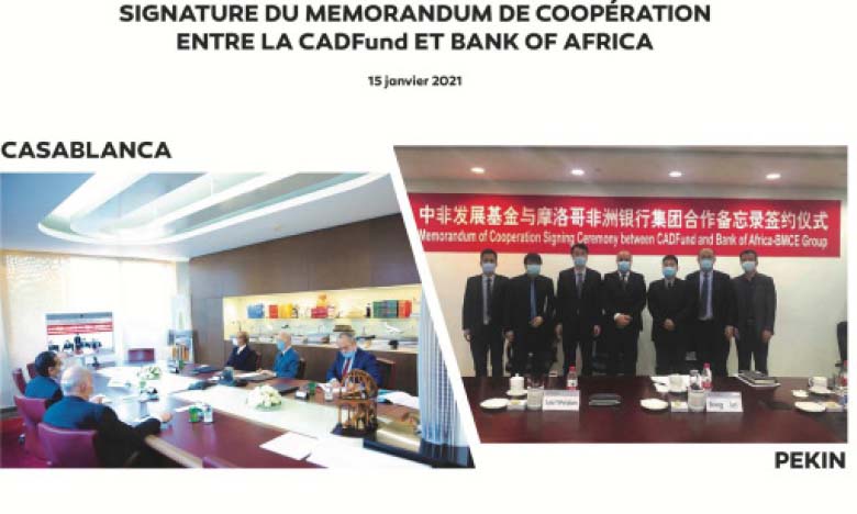 Bank Of Africa et le Fonds de développement Chine-Afrique signent une convention de partenariat