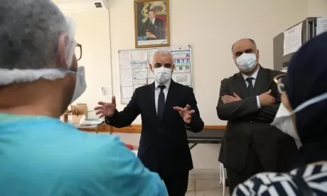 Vaccination anti-Covid-19 : Aït Taleb visite des centres de santé de Rabat-Salé-Kénitra