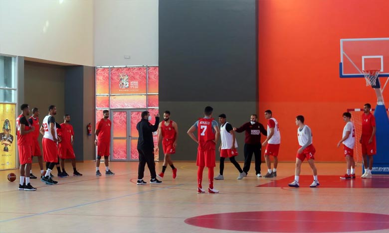Basket-ball : La sélection marocaine effectue un stage de préparation à huis clos