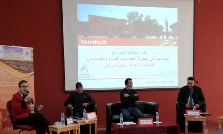 Marrakech: Lancement d’un projet sur la lutte contre la violence à l’égard des femmes dans les espaces publics