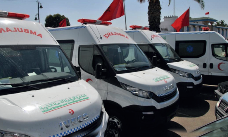 INDH : Remise d’ambulances  à plusieurs communes relevant  de la province
