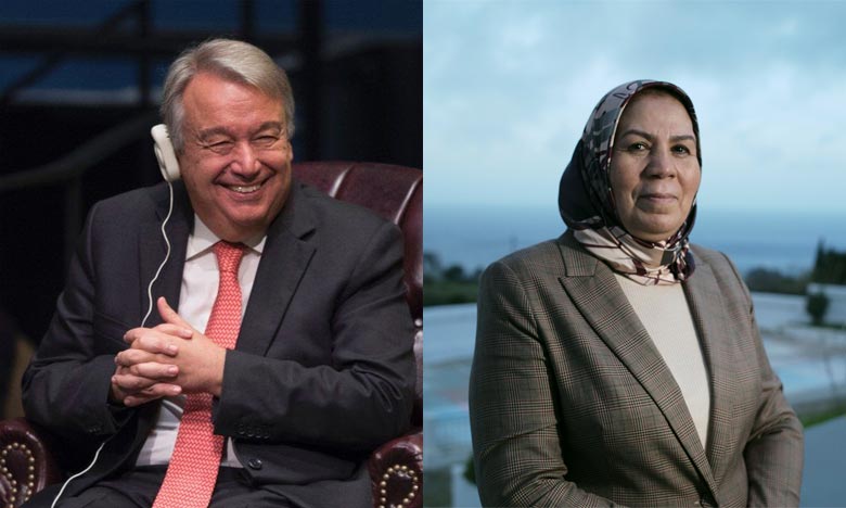  Le «Prix Zayed pour la fraternité humaine» a officiellement révélé que le SG de l'Onu, Antonio Guterres, et la militante, Latifa Ibn Ziaten, sont les deux lauréats de l’édition 2021. Ph : DR   