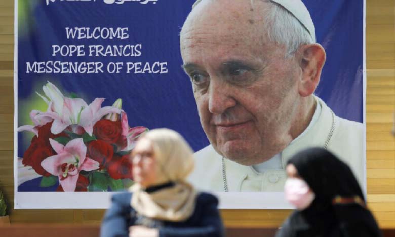 Le pape François attendu ce vendredi en Irak pour un séjour de trois jours