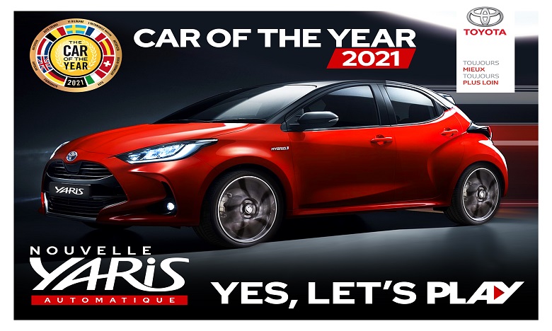Toyota Yaris sacrée “Car of the Year 2021”