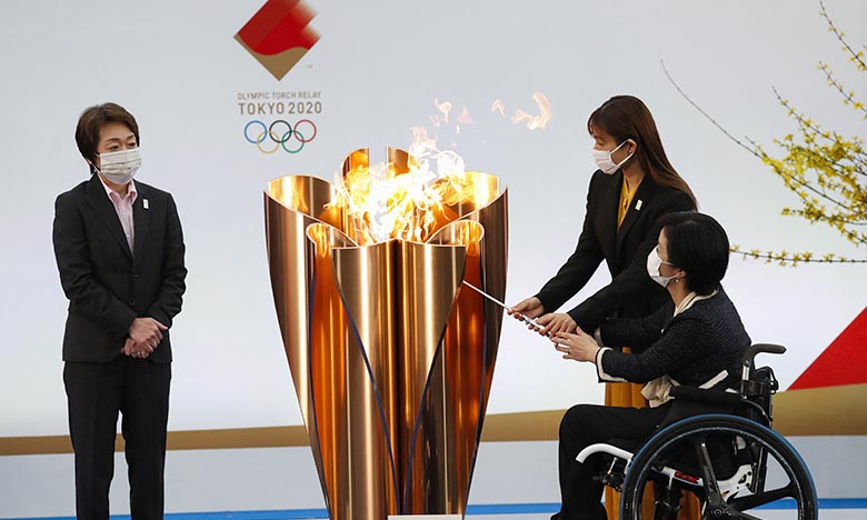 JO de Tokyo: Le relais de la flamme olympique lancé à Fukushima, sans spectateurs