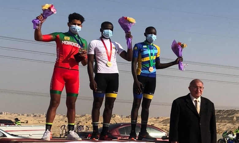 Cyclisme: Le Marocain Mohamed Najib Sanbouli remporte l'argent Championnats africains