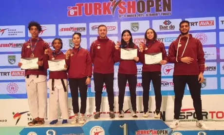 L’équipe nationale décroche cinq médailles en Turquie