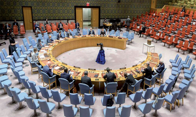 Les membres du Conseil de sécurité réitèrent de manière unanime leur soutien au processus exclusivement onusien, visant à parvenir à une solution politique, réaliste et durable