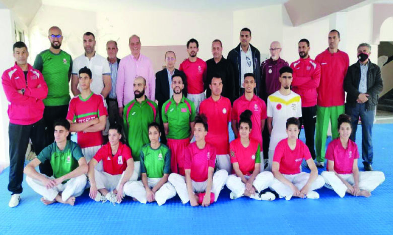 Les taekwondoïstes  marocains en stage à Agadir