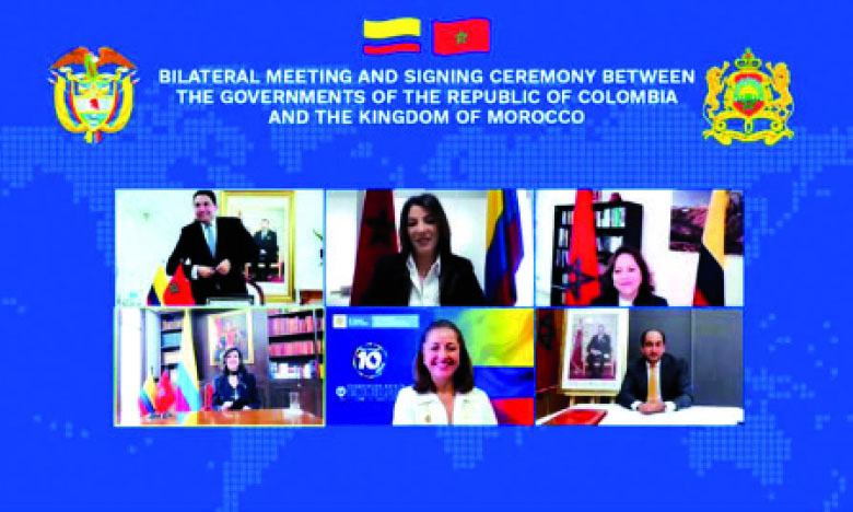 Le Maroc et la Colombie réaffirment la volonté  de S.M. le Roi et du Président Duque de consolider le partenariat bilatéral