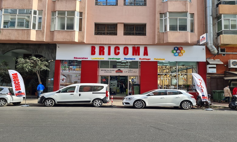 Bricoma pose pied au quartier des hôpitaux à Casablanca