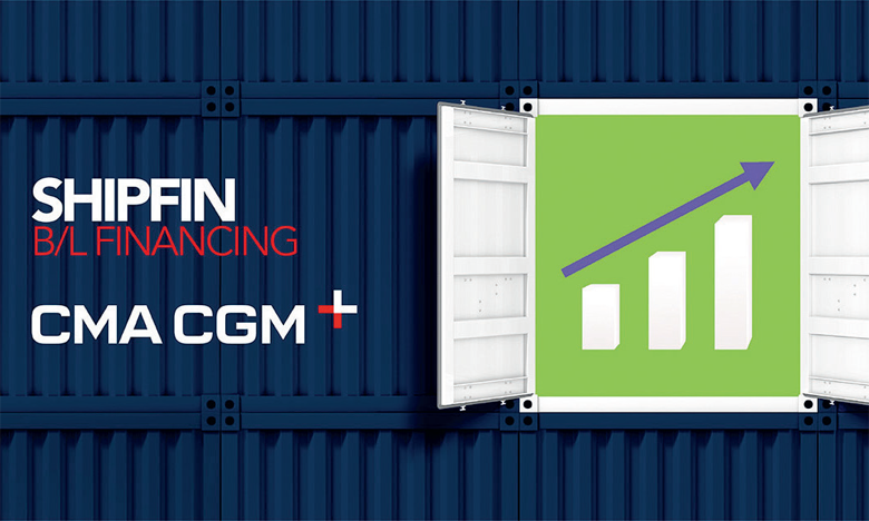 Shipfin B/L CMA CGM+ est un produit qui permet aux clients de bénéficier d’un financement sans assurance-crédit grâce à leur connaissement pris en garantie.