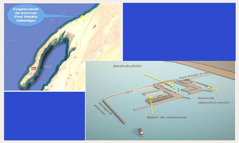 Le nouveau port de Dakhla, un projet phare du nouveau modèle de développement des provinces du sud