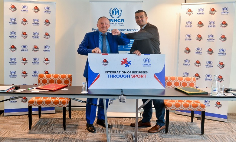 Intégration des réfugiés par le sport: TIBU Maroc et le HCR signent une convention de partenariat