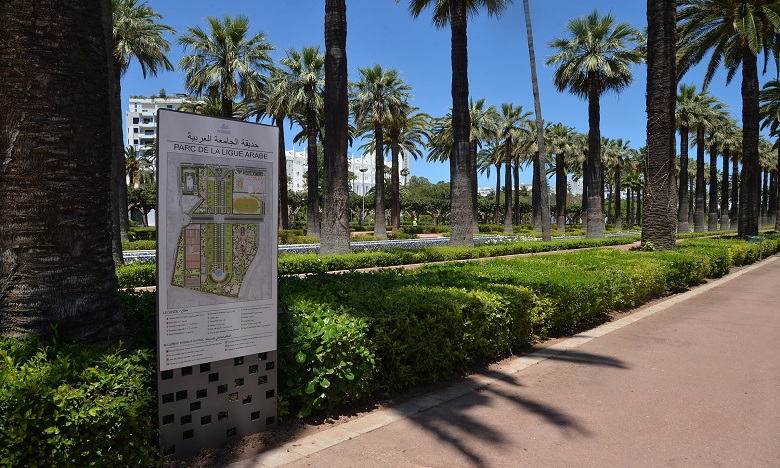 Casablanca: Le parc de la Ligue arabe ouvre ses portes au public (images)