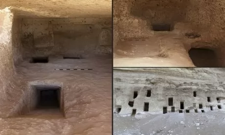 Egypte : découverte de 250 tombeaux enfouis depuis plus de 4.000 ans