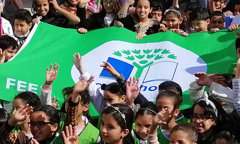  L'école Al Massira labélisée «Pavillon vert»  à Benslimane   