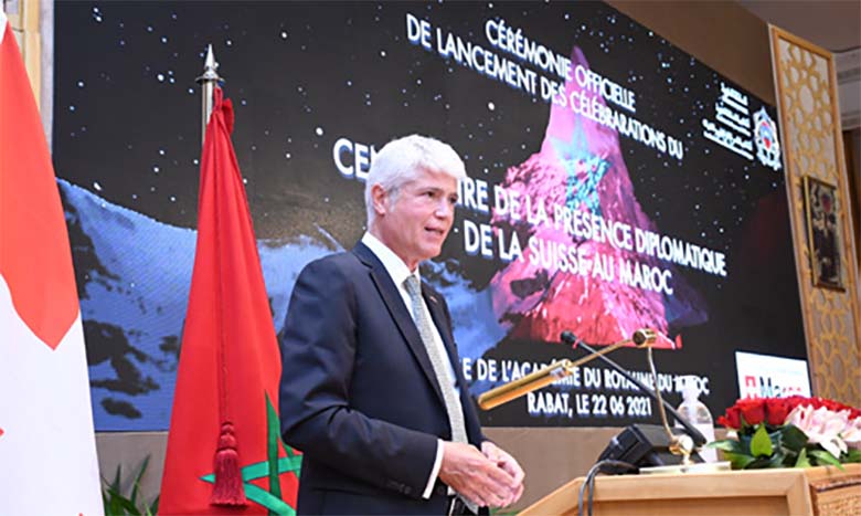 Lancement des célébrations du centenaire de la présence  diplomatique suisse au Maroc