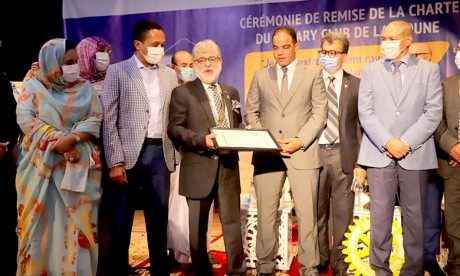 Remise de la Charte du Rotary Club de Laâyoune