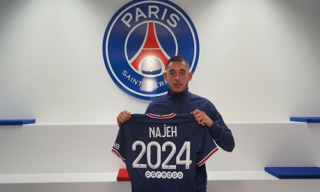 Foot: Premier contrat pro du Marocain Kaïs Najeh au PSG