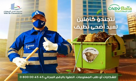 Gestion des déchets : Casablanca Baia mobilise plus de 400 engins et 500 agents de nettoiement