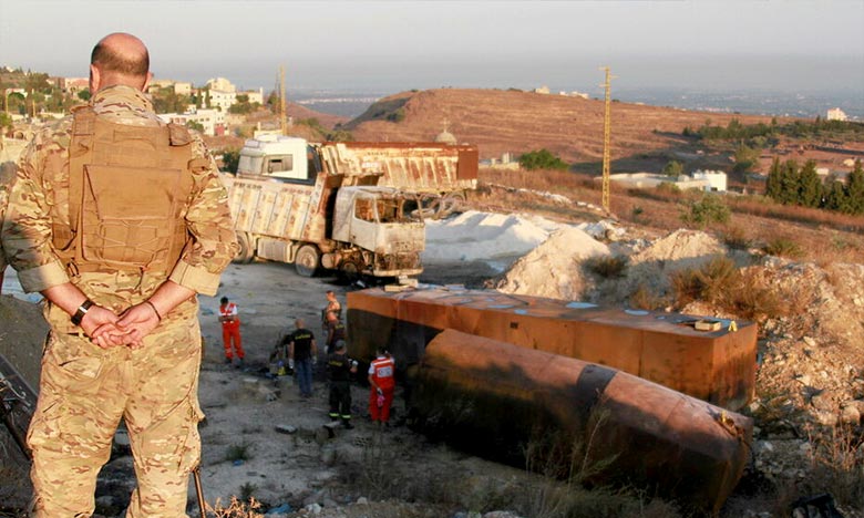 Au moins 20 morts dans l’explosion d’un camion-citerne au Liban