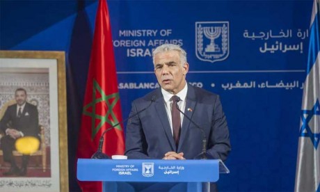 Yair Lapid affirme que le Maroc est un leader «courageux» en Afrique et dans le monde arabe