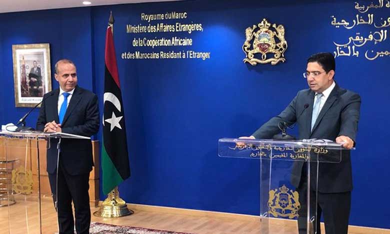 Nasser Bourita affirme que le Maroc continue à accompagner les efforts libyens sans agenda dans le dossier de ce pays
