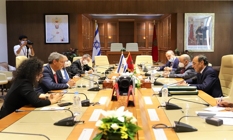 Habib El Malki reçoit le président de la Commission des affaires étrangères et de la défense de la Knesset israélienne