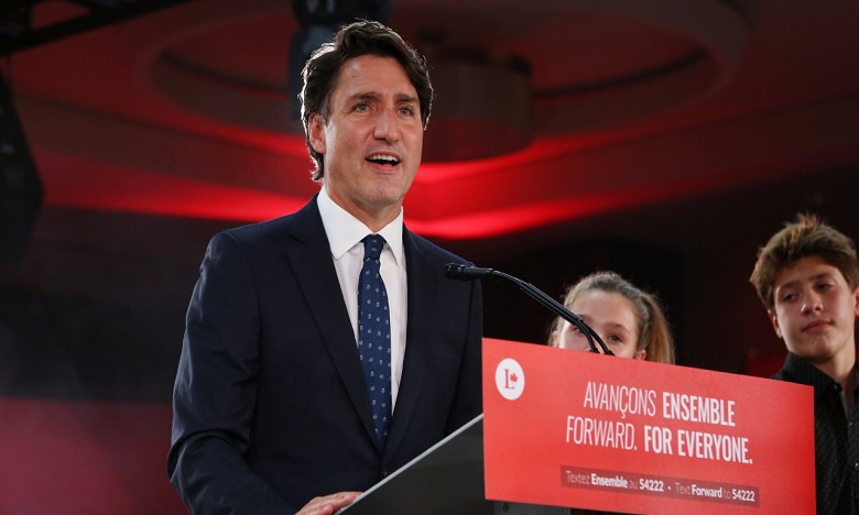 Canada : réélu, Trudeau promet un "avenir meilleur" après la pandémie