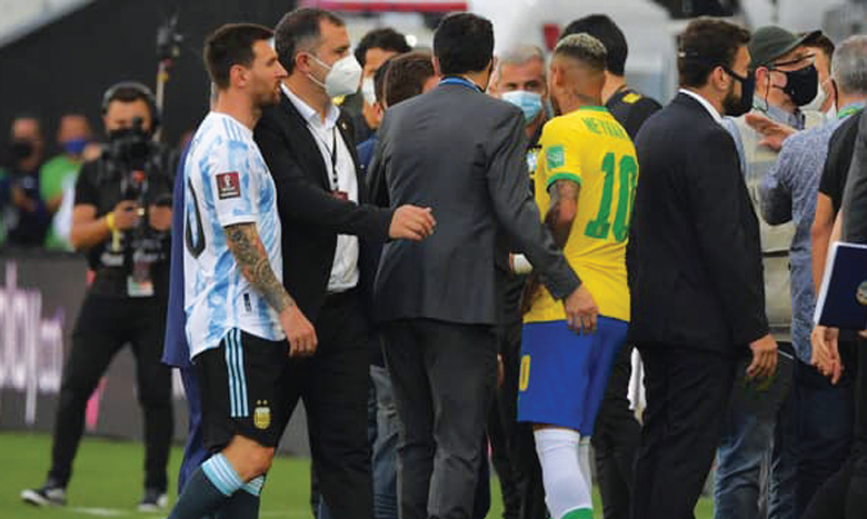 Arrêt du match Brésil-Argentine :  La FIFA se saisit du dossier