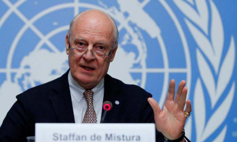Le Maroc donne son aval pour la nomination de Staffan de Mistura comme Envoyé personnel du Secrétaire général de l’ONU au Sahara marocain