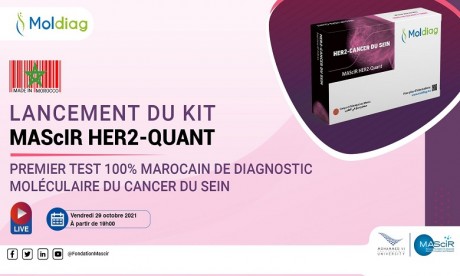 Cancer du sein : MAScIR lance le premier test de diagnostic 100% Marocain