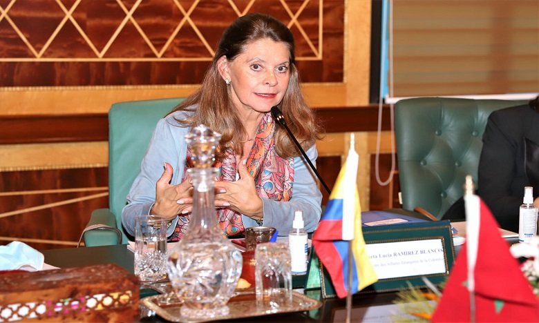 Marta Lucia Ramírez appelle à saisir les opportunités de coopération économique et agricole entre le Maroc et la Colombie