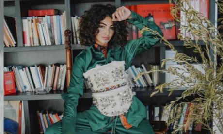 La fashion designer Mina Binebine présente sa nouvelle collection à Marrakech