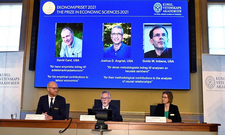 Le Nobel d’économie attribué à un trio de spécialistes de l'économie expérimentale
