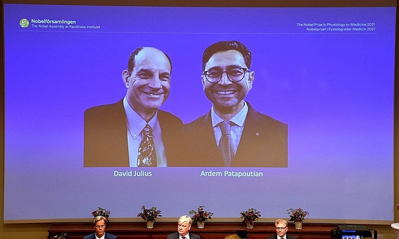 Le prix Nobel de médecine attribué aux Américains David Julius et Ardem Patapoutian