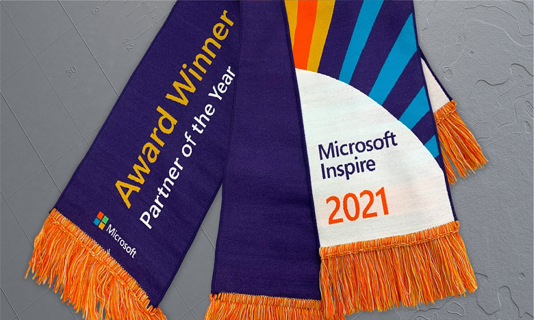 CBI élu "Microsoft Partner of the Year" pour l'année 2021