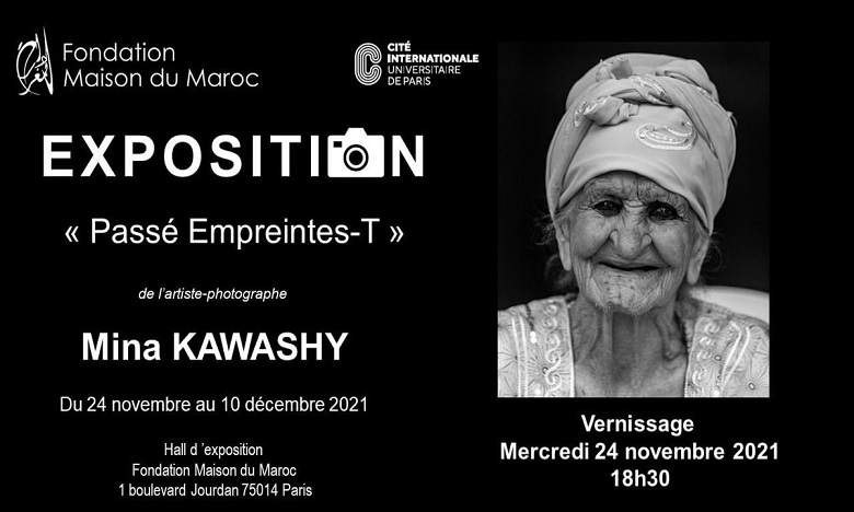 Fondation Maison du Maroc : Vernissage de l'exposition "Passé Empreintes-T" de l’artiste-photographe Mina Kawashy