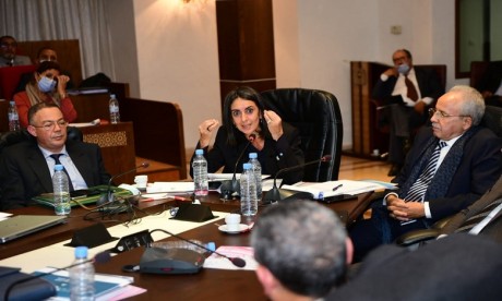 Nadia Fettah Alaoui et Fouzi Lekjaa présentent le projet du budget sectoriel 2022