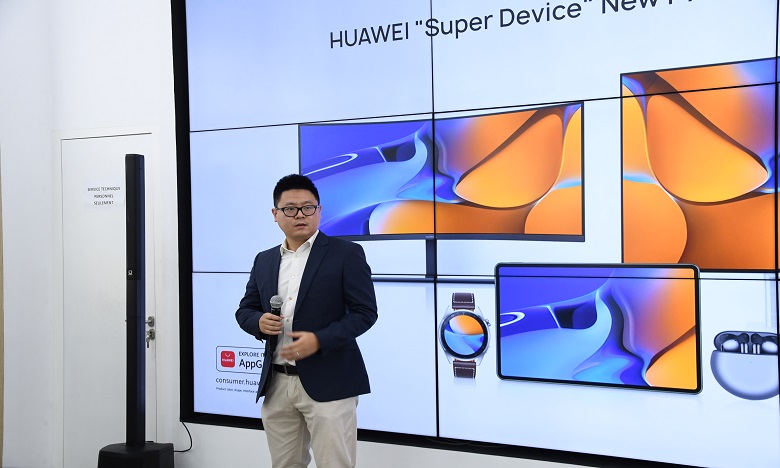 Huawei dévoile sa nouvelle gamme de produits d'expérience «Super Device»