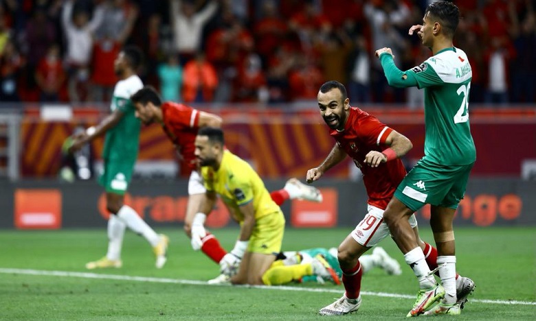 Supercoupe CAF 2021 : Le Raja laisse filer un 3e trophée aux ultimes moments face à Al Ahly 