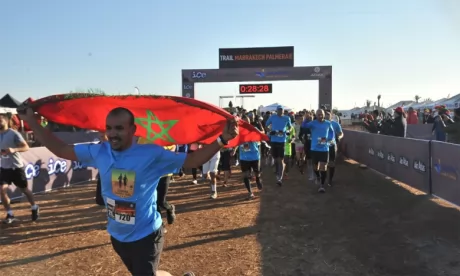 Trail Marrakech Palmeraie :  Hafid Aït Mesri et Aziza Raji remportent l’épreuve reine