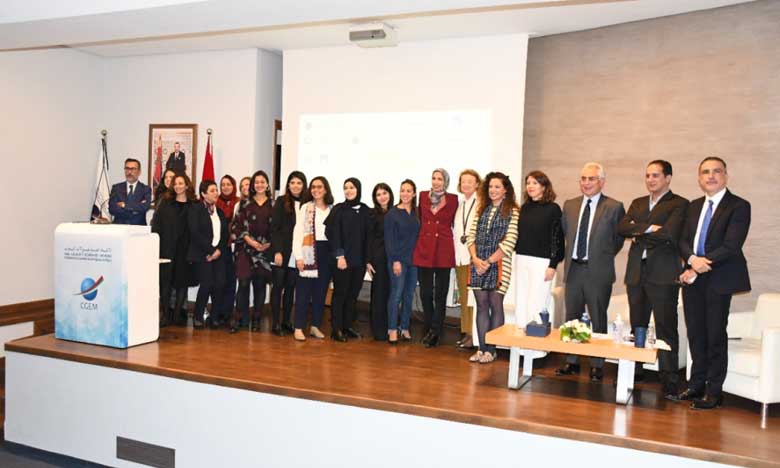La CGEM et WIA ont réuni les finalistes marocaines du programme WIA54 et leurs mentors afin de présenter les projets de ces jeunes femmes et le dispositif d’accompagnement dont elles vont bénéficier. Ph. Sradni