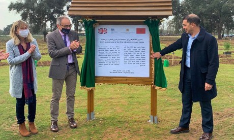 Maroc - Royaume-Uni : Plantation de 300 arbres pour commémorer la signature du premier traité commercial entre les deux pays