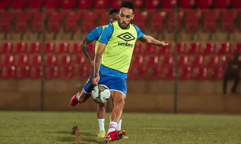 CAN 2021 : Toujours absents des entraînements, Aubameyeng et Lemina pourraient encore manquer à l’appel face au Maroc